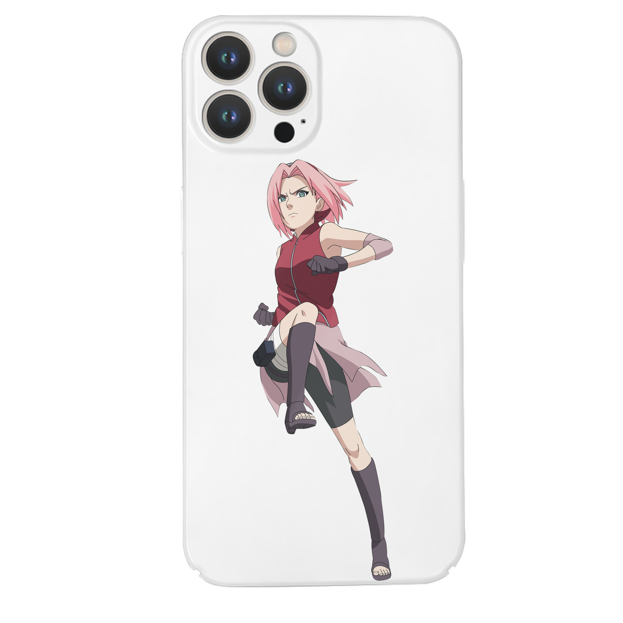 （画像用） NARUTO -ナルト- 春野サクラ Haruno Sakura 【iPhone 14シリーズ対応】ハードケース